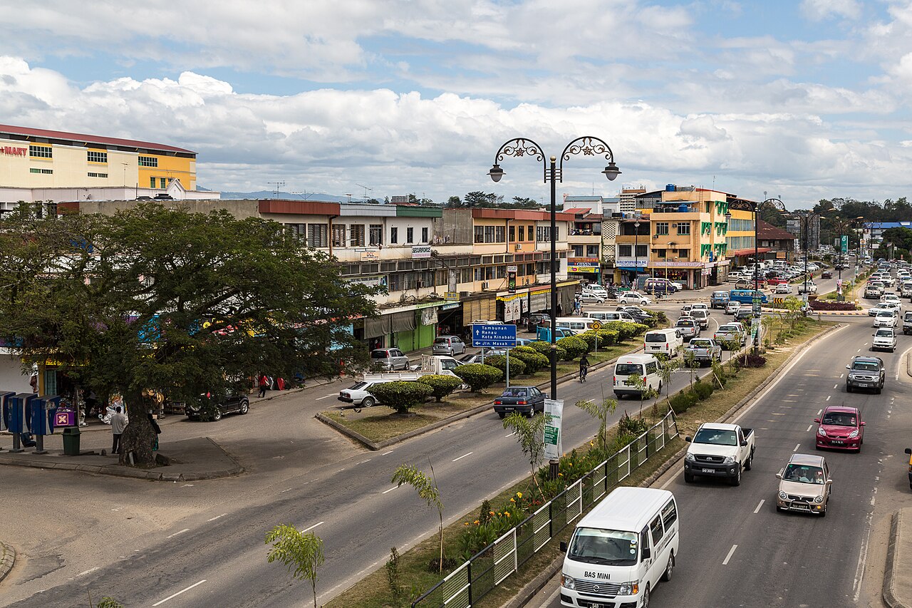 Supply stop at Keningau town